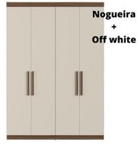 Guarda roupa herval ph 1714 - cor cedro - com espelho Guarda roupa herval ph 1714 - cor cedro - com espelho