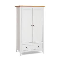 Guarda Roupa Infantil 2 portas 1 gaveta em Madeira Branco Nest Artemobili Guarda Roupa Infantil 2 portas 1 gaveta em Madeira Branco Nest Artemobili