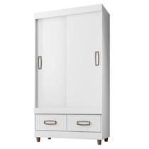 Guarda Roupa Infantil 2 Portas 20022 Branco Flex Araplac