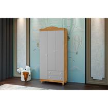 Guarda-roupa Infantil 3 Portas 2 Gavetas Lara Guarda-roupa Infantil 3 Portas 2 Gavetas Lara