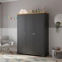 Guarda Roupa Infantil 3 Portas Toledo