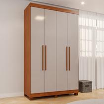 Guarda-roupa Infantil 4 Portas 3 Gavetas Sofia Espresso Móveis