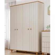 Guarda Roupa Infantil 4 Portas 4 Gavetas Lívia Permobili