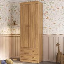 Guarda-roupa Infantil 62cm 2 Portas e 2 Gavetas Encanto Multimóveis MP4446