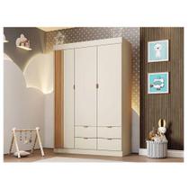 Guarda Roupa Infantil Ambiente Ayla 3 Portas Off White - Phoenix Guarda Roupa Infantil Ambiente Ayla 3 Portas Off White - Phoenix
