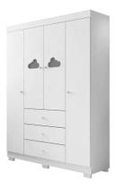 Guarda Roupa Infantil Ane Com 4 Portas E 3 Gavetas - Phoenix Baby