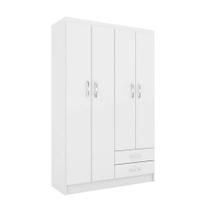Guarda Roupa Infantil com Cantoneira Evidencia 2 Portas Branco