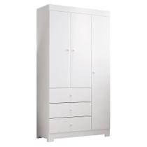 Guarda Roupa Infantil Duda 3 Portas e 3 Gavetas - Phoenix Baby