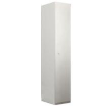 Guarda Roupa Infantil Eloisa 1 Porta Com Modulo Aéreo Branco Brilho - Phoenix Baby