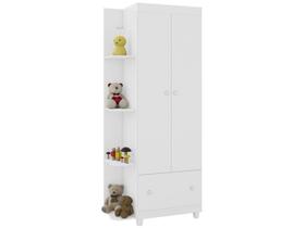 Guarda Roupa Infantil Gutti Flex com 2 Portas - Branco Guarda Roupa Infantil Gutti Flex com 2 Portas - Branco