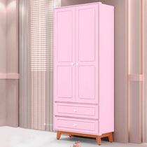 Guarda-Roupa Infantil Kevin 2 Portas 2 Gavetas MDF Tuboarte