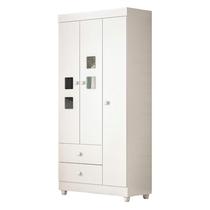 Guarda Roupa Infantil Life 3 Portas Branco Flex - Tigus Guarda Roupa Infantil Life 3 Portas Branco Flex - Tigus