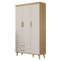 Guarda Roupa Infantil Ludmila Off White Bétula - Carolina Baby Guarda Roupa Infantil Ludmila Off White Bétula - Carolina Baby