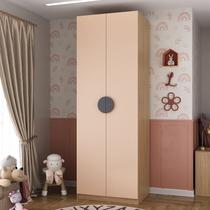 Guarda Roupa Infantil Modulado 2 Portas com Cabideiro Joy Kids CabeCasa MadeiraOriginals