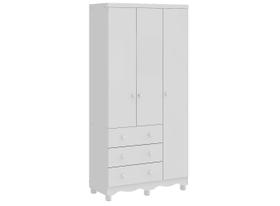 Guarda Roupa Infantil Moveis Peroba Junior 03 portas MDF Guarda Roupa Infantil Moveis Peroba Junior 03 portas MDF