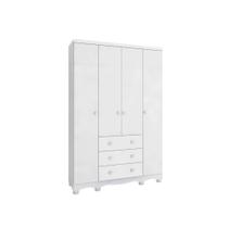 Guarda Roupa Infantil Moveis Peroba Junior 04 portas MDF - Guarda Roupa Infantil Moveis Peroba Junior 04 portas MDF -