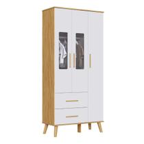 Guarda Roupa infantil Moveis Peroba Sky 03 portas MDF Guarda Roupa infantil Moveis Peroba Sky 03 portas MDF