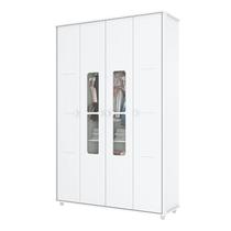 Guarda Roupa Infantil Pula-Pula 4 Portas Branco Henn