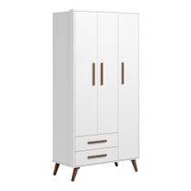 Guarda Roupa Infantil Q Encanto Retrô 3 Portas e 2 Gavetas - Qmovi Guarda Roupa Infantil Q Encanto Retrô 3 Portas e 2 Gavetas - Qmovi