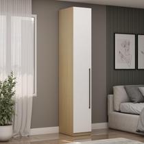Guarda Roupa Infinity Modulo 1 Porta 5 Prat. Savana/Branco Guarda Roupa Infinity Modulo 1 Porta 5 Prat. Savana/Branco