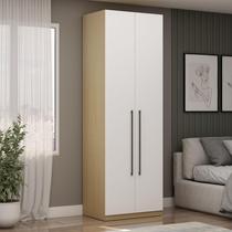 Guarda Roupa Infinity Modulo 2 Portas 2 Cab. Savana/Branco