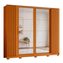 Guarda Roupa Jacarandá 8 Espelhos Ripado 2 Espelhos Albatroz