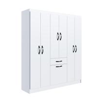 Guarda-Roupa Laguna 7 Portas 1 Gaveta 6 Prateleiras - Casajá Guarda-Roupa Laguna 7 Portas 1 Gaveta 6 Prateleiras - Casajá