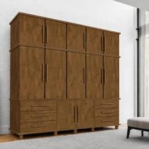 Guarda Roupa Londres Luapa Moveis Casal Grande 12 Portas 6 Gavetas MDF Malbec Roupeiro - Dorti Estofados Guarda Roupa Londres Luapa Moveis Casal Grande 12 Portas 6 Gavetas MDF Malbec Roupeiro - Dorti Estofados