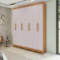 Guarda-Roupa Lopas Andara Soft 8 Portas 4 Gavetas