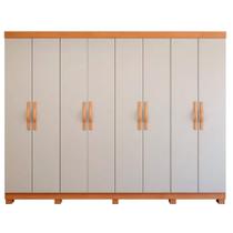 Guarda-Roupa Lopas Serenata 8 Portas 6 Gavetas
