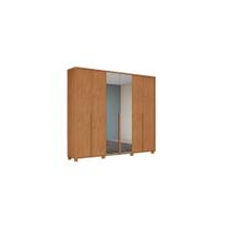 Guarda-Roupa Lopas Style 6 Portas 4 Gavetas Com Espelho