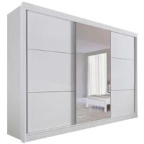 Guarda Roupa Los Angeles Branco 3 Portas 6 Gavetas DDoro