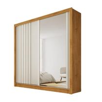 Guarda Roupa Mademarcs Lugano 2 Portas PérolaOff-White