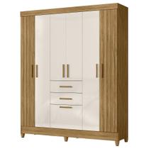 Guarda Roupa Malta Quarto Casal com 6 Portas e 2 Gavetas Guarda Roupa Malta Quarto Casal com 6 Portas e 2 Gavetas