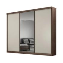 Guarda Roupa Manaus 3 Portas de Correr e 4 Gavetas Com Espelho Valverde Guarda Roupa Manaus 3 Portas de Correr e 4 Gavetas Com Espelho Valverde