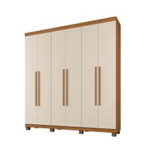Guarda Roupa Milão 6 portas 3 gavetas Benetil