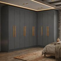 Guarda-roupa Modulação 9 Portas Canto Paris Guarda-roupa Modulação 9 Portas Canto Paris