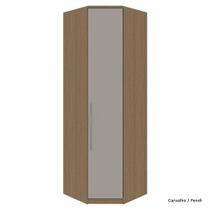 Guarda Roupa Modulado 01 Porta 245cm Canto Oblíquo Setiba