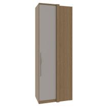 Guarda Roupa Modulado 01 Porta Deslizante 245cm Canto Reto Setiba