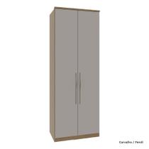 Guarda Roupa Modulado 02 Portas com Colmeia 245cm Alt Setiba