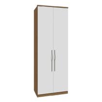 Guarda Roupa Modulado 02 Portas com Colmeia 245cm Alt Setiba