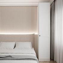 Guarda Roupa Modulado 1 Porta Americana Direita com 6 Prateleiras Hera CabeCasa MadeiraOriginals