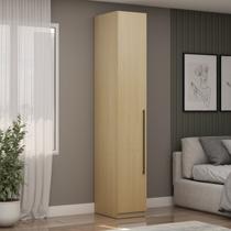 Guarda Roupa Modulado 1 Porta com Prateleiras 100% Mdf Infinity Savana