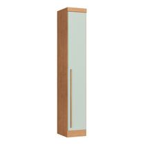 Guarda-Roupa Modulado 1 Porta Infinity Marrom/Cedro/Pistache Line Guarda-Roupa Modulado 1 Porta Infinity Marrom/Cedro/Pistache Line
