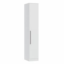 Guarda Roupa Modulado 1 Porta Requinte+ 100% MDF Branco/Line
