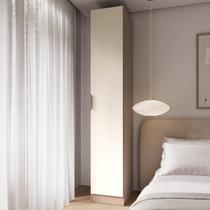 Guarda Roupa Modulado 100% MDF 1 Porta Orion CabeCasa MadeiraOriginals Marrom Guarda Roupa Modulado 100% MDF 1 Porta Orion CabeCasa MadeiraOriginals Marrom