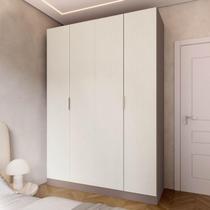 Guarda Roupa Modulado 100% Mdf 4 Portas Orion Cabecasa Madeiraoriginals Mocha/Linho