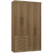 Guarda Roupa Modulado 134,50cm - 4 Portas E 4 Gavetas