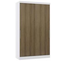 Guarda-roupa Modulado 134,5cm 2 Portas de Correr 3 Gavetas Alpes Luciane