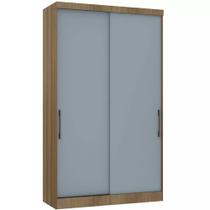 Guarda-roupa Modulado 134,5cm 2 Portas de Correr 3 Gavetas Paris Luciane